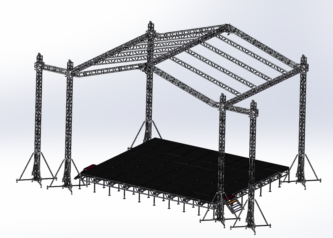 Aluminum Roof Truss System